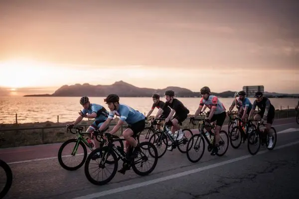 Mallorca312 race day along the Mediterranean